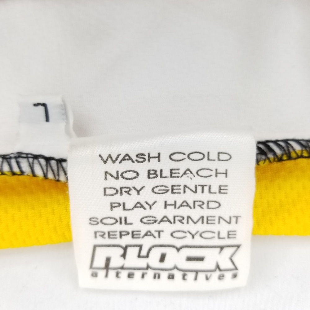 Echo Inline Hockey All Stars Mens L Jersey Yellow - Picture 8 of 8